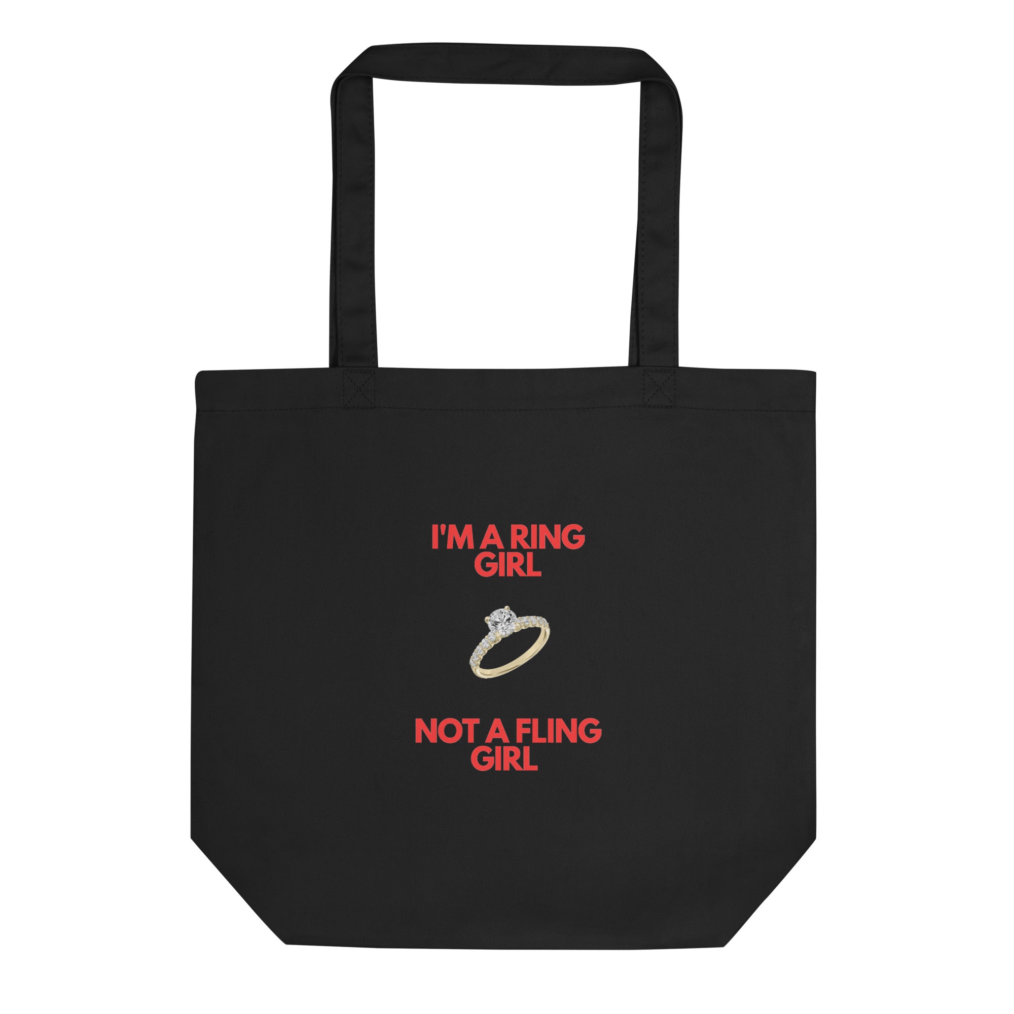 Eco Tote Bag Ring Girl