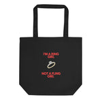 Load image into Gallery viewer, Eco Tote Bag Ring Girl
