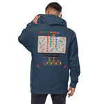 Load image into Gallery viewer, Unisex fleece zip up hoodie Watch The News
