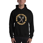 Load image into Gallery viewer, Unisex Hoodie Slaying Sayings Front Logo
