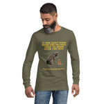 Load image into Gallery viewer, Unisex Long Sleeve T-shirt Hang with The Big Dogs
