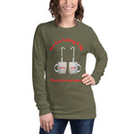 Load image into Gallery viewer, Unisex Long Sleeve T-shirt Taking A Sip
