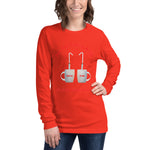 Load image into Gallery viewer, Unisex Long Sleeve T-shirt Taking A Sip
