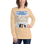 Load image into Gallery viewer, Unisex Long Sleeve T-Shirt Writing on the Wall
