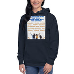 Load image into Gallery viewer, Unisex Hoodie Writing Is on The Wall
