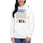 Load image into Gallery viewer, Unisex Hoodie Writing Is on The Wall
