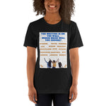 Load image into Gallery viewer, Short-Sleeve Writing on the Wall Unisex T-Shirt
