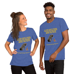 Unisex Short-sleeve t-shirt Hang with The Big Dogs