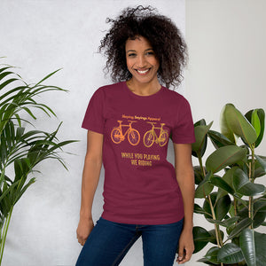 Unisex t-shirt We Riding