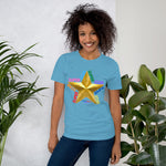 Load image into Gallery viewer, Unisex t-shirt Super Star
