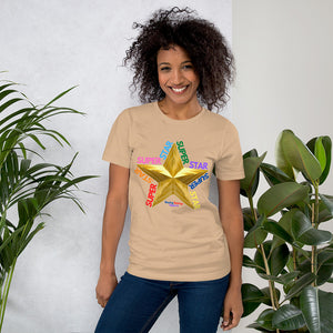 Unisex t-shirt Super Star