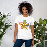 Load image into Gallery viewer, Unisex t-shirt Super Star
