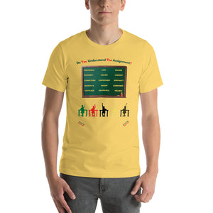 Unisex t-shirt The Assignment